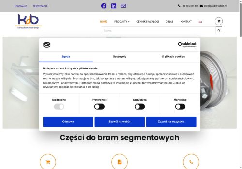 „KOMPONENTY DO BRAM” SPÓŁKA Z OGRANICZONĄ ODPOWIEDZIALNOŚCIĄ